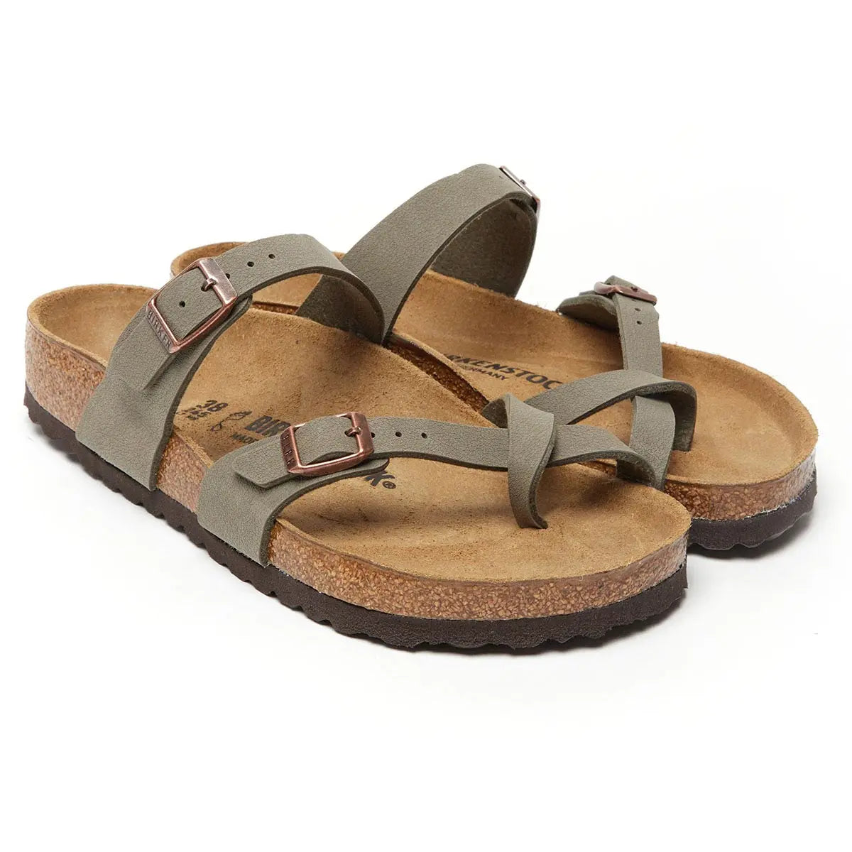 Birkenstock Women's Mayari Birkibuc Sandals Footwear - Tophatter Daily Deals