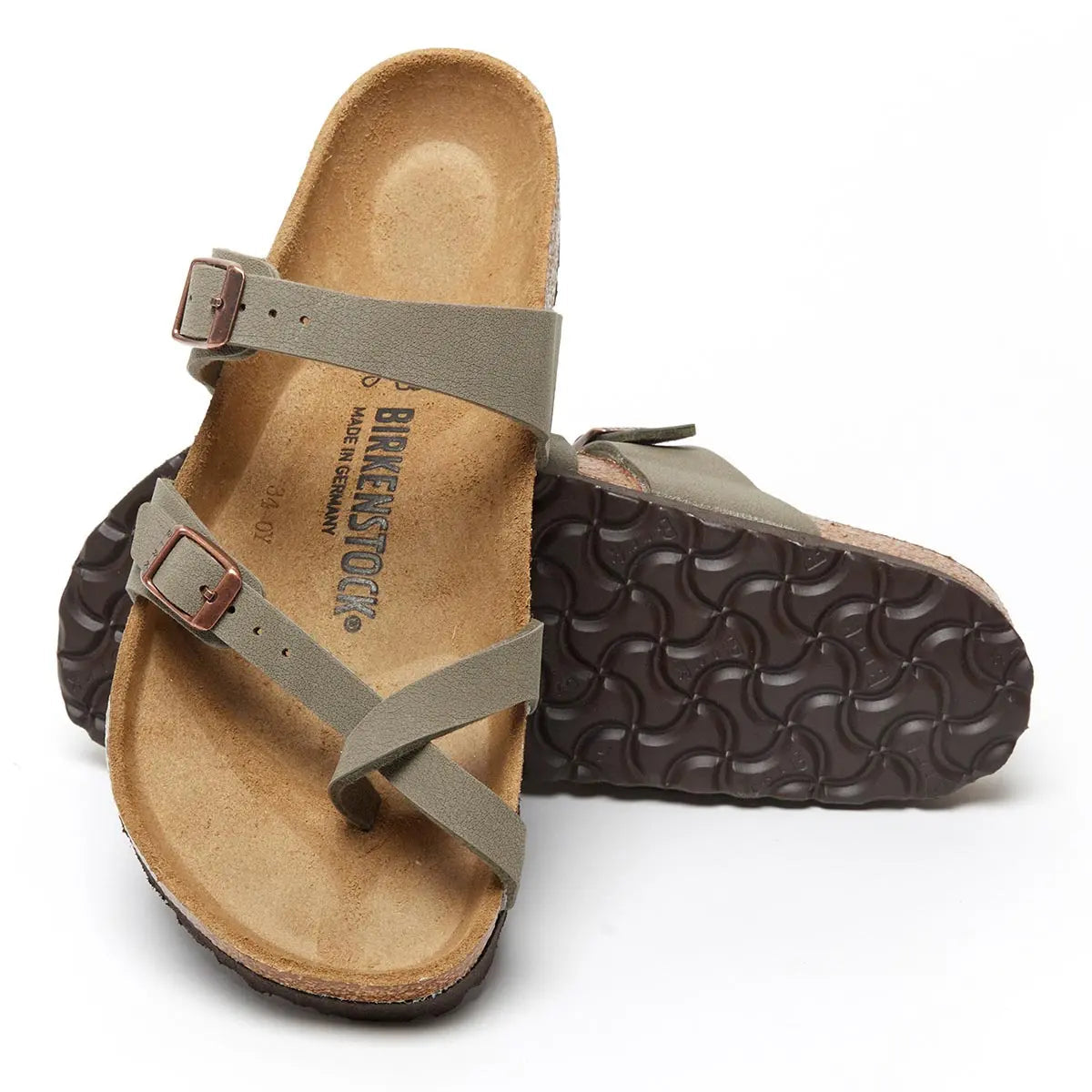 Birkenstock Women's Mayari Birkibuc Sandals Footwear - Tophatter Daily Deals