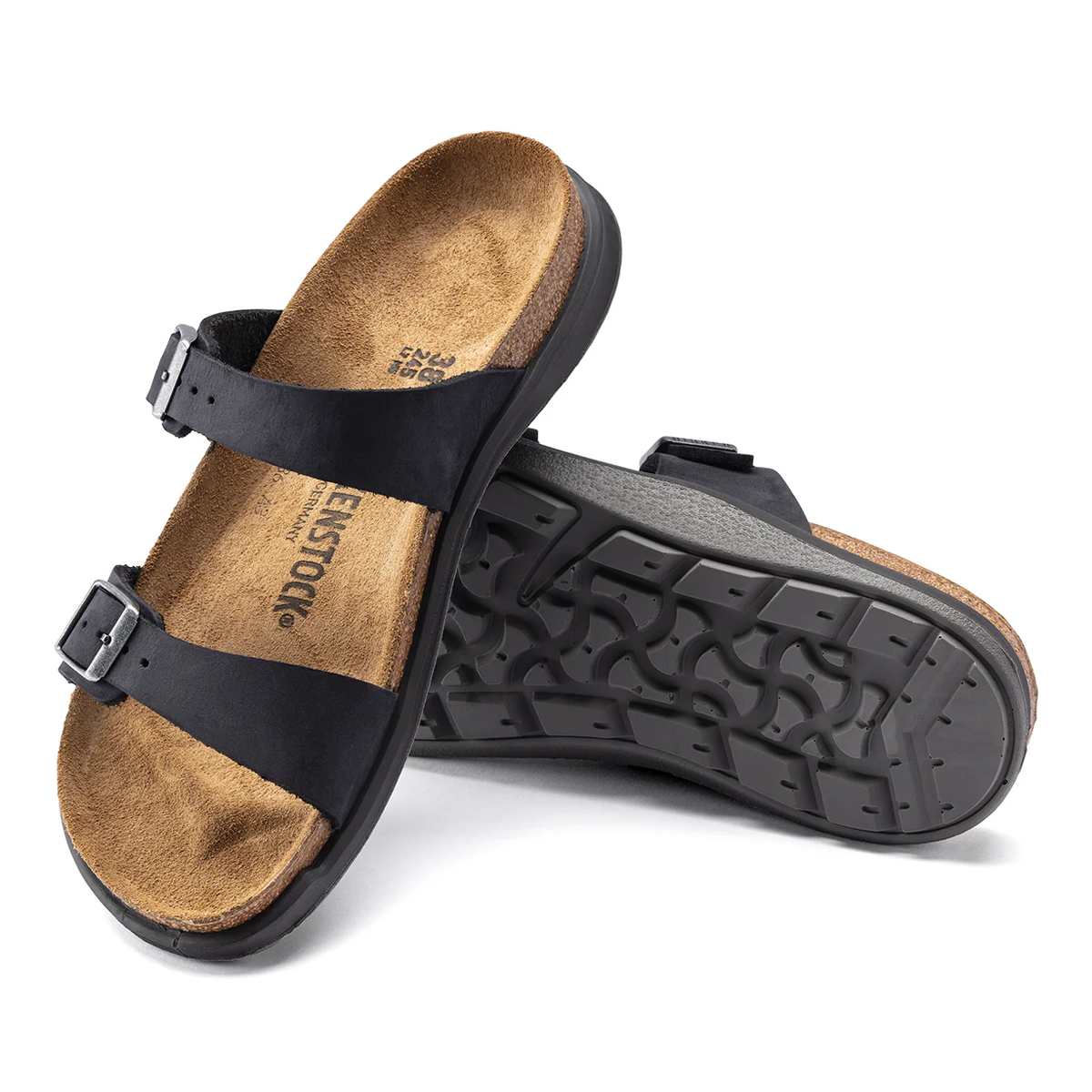 Birkenstock Women's Sierra Oiled Leather Sandals Footwear - Tophatter Daily Deals