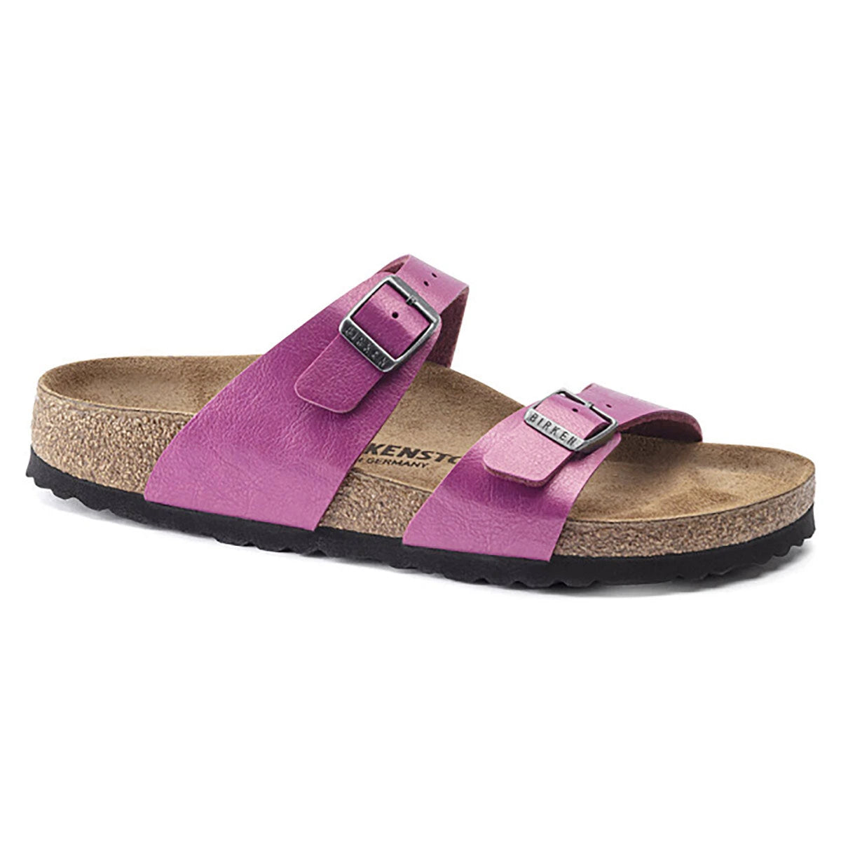 Birkenstock Women's Sydney Graceful Birko-Flor Sandals Magenta Haze Footwear - Tophatter Daily Deals