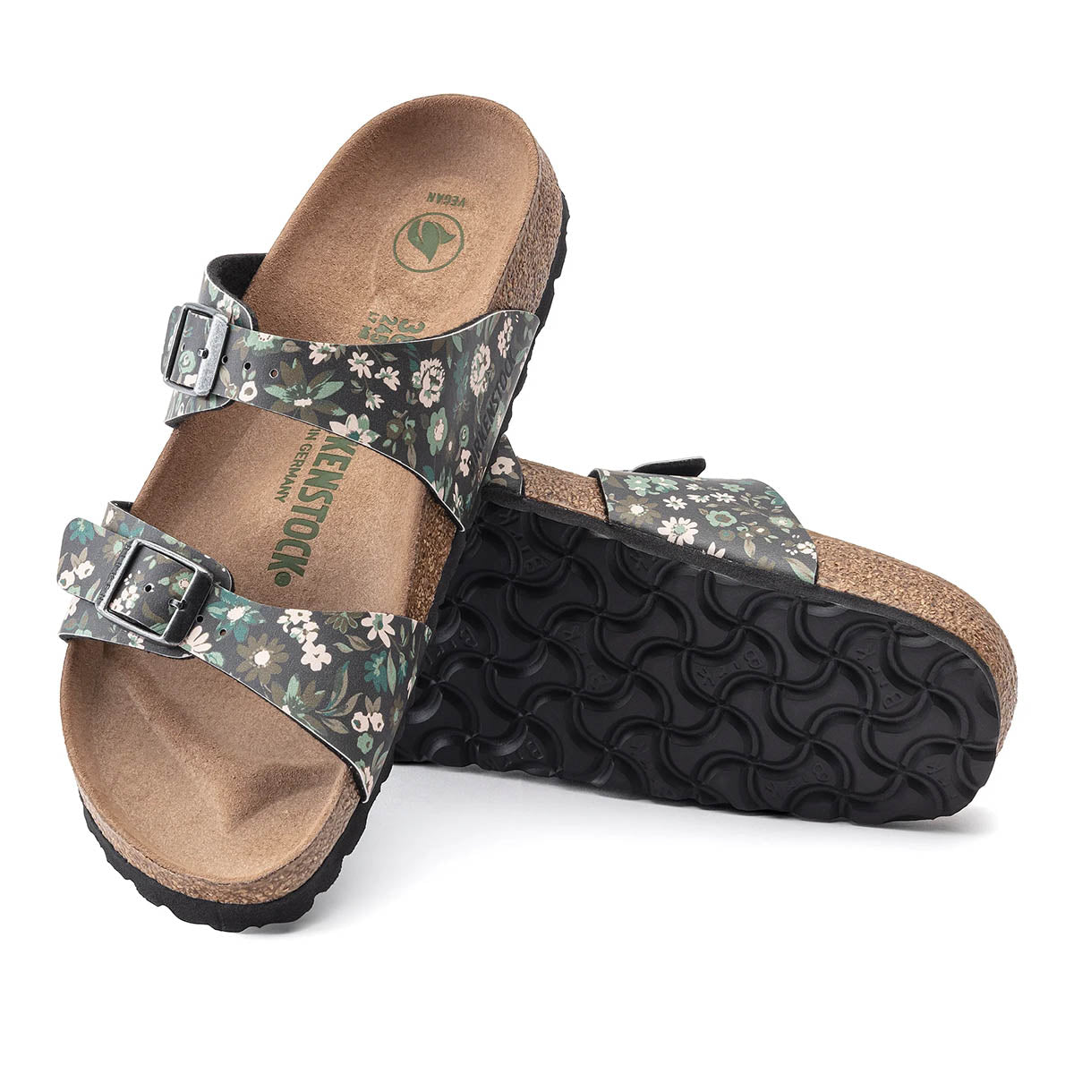 Birkenstock Women's Sydney Vegan Birko-Flor Sandals Footwear - Tophatter Daily Deals
