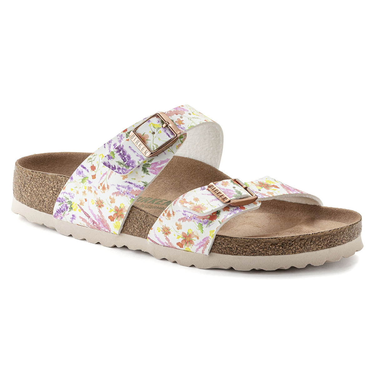 Birkenstock Women's Sydney Vegan Birko-Flor Sandals Regular Wide Footwear - Tophatter Daily Deals