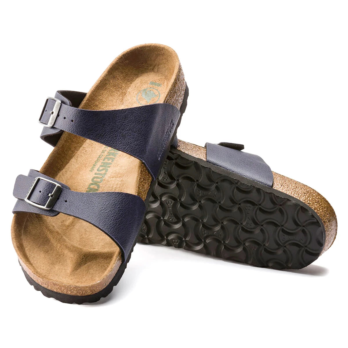Birkenstock Women's Sydney Vegan Birko-Flor Sandals Footwear - Tophatter Daily Deals