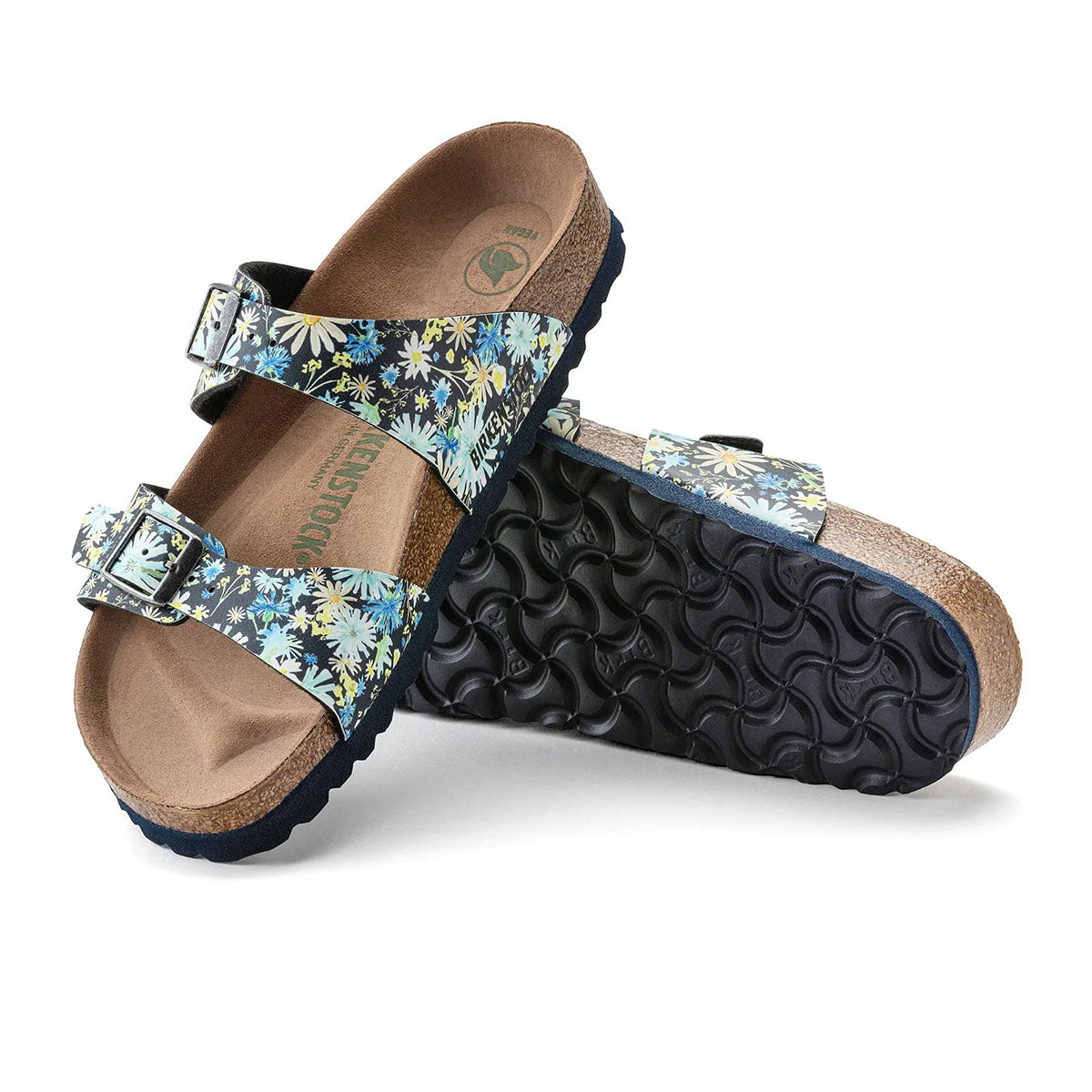 Birkenstock Women's Sydney Vegan Birko-Flor Sandals Footwear - Tophatter Daily Deals