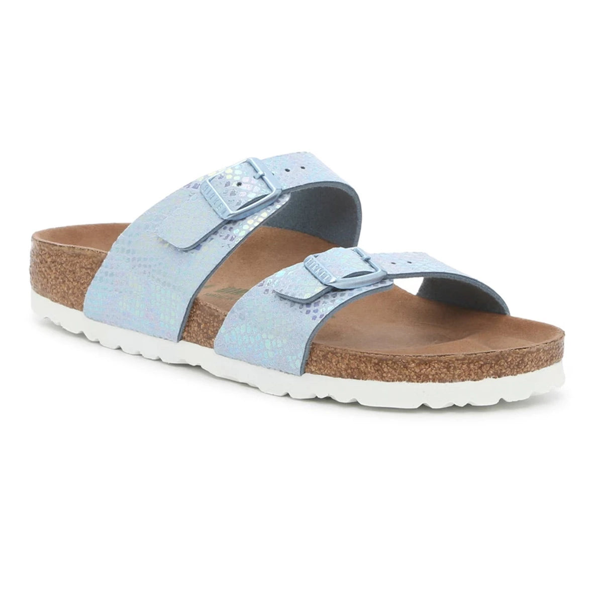 Birkenstock Women's Sydney Vegan Birko-Flor Sandals Medium Narrow Footwear - Tophatter Daily Deals