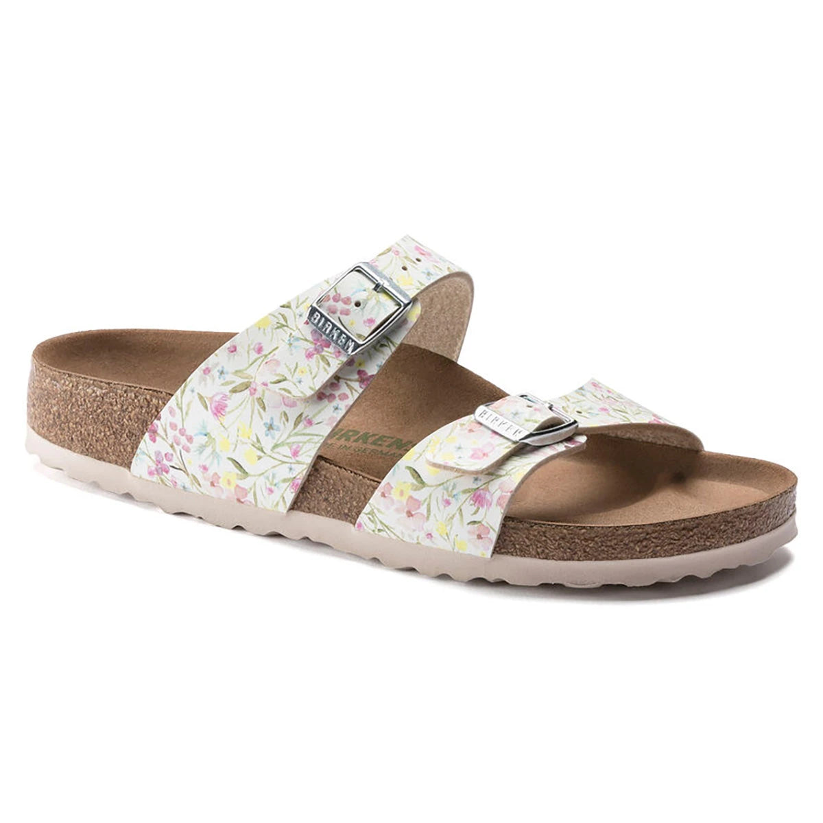 Birkenstock Women's Sydney Vegan Birko-Flor Sandals Medium Narrow Footwear - Tophatter Daily Deals