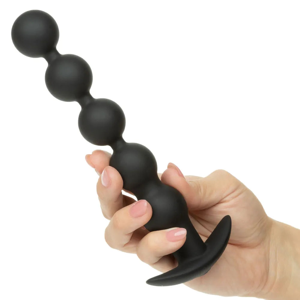 Rechargeable Power Balls (Black) – 5-Bead Pleasure Balls > Anal Range > Anal Beads - Tophatter Daily Deals