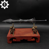 3D Printed 1: 12 Scale Black Knight Greatsword Replica - Tophatter Daily Deals