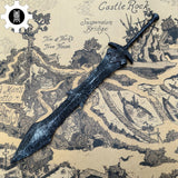 3D Printed 1: 12 Scale Black Knight Greatsword Replica - Tophatter Daily Deals