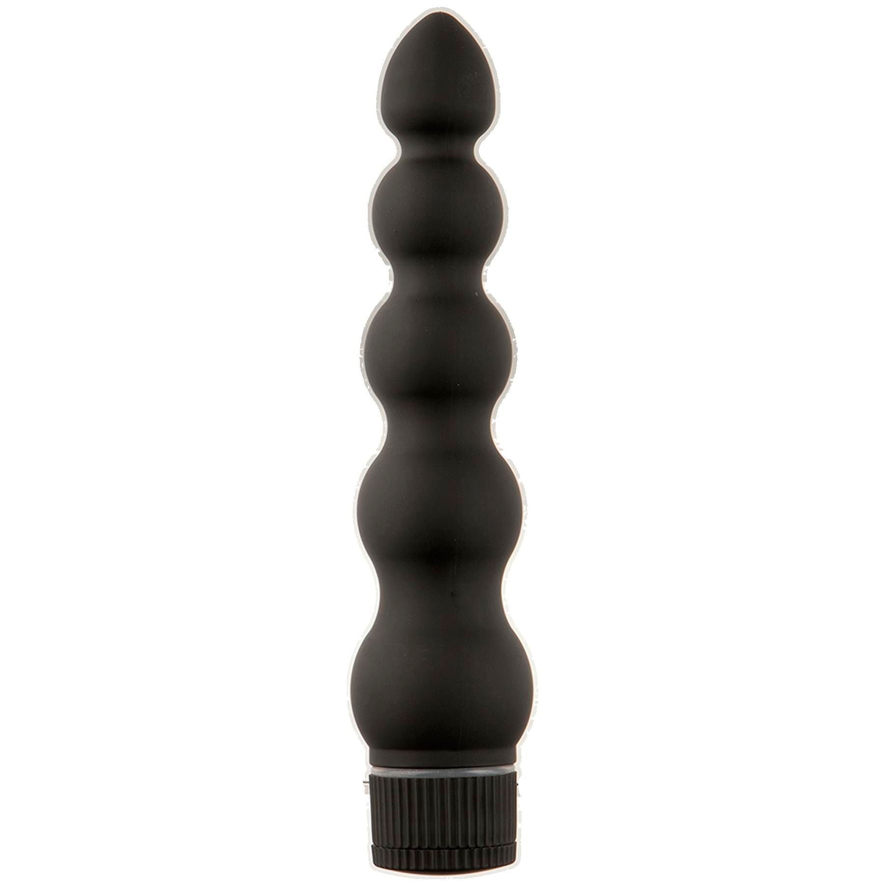 Black Magic Ribbed 7 Inch Vibrator for G-Spot and Clitoral Use > Sex Toys For Ladies > G-Spot Vibrators - Tophatter Daily Deals