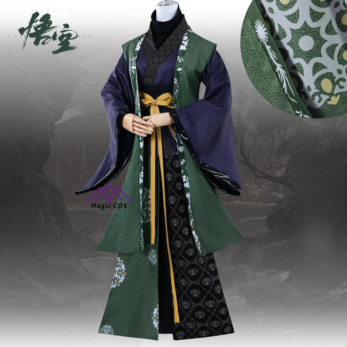 Black Myth Wukong Spider Goblin Women Cosplay Costume Roleplay Wig Chinese Style Exclusive Design Halloween Game Photo-Ready Costume - Tophatter Daily Deals