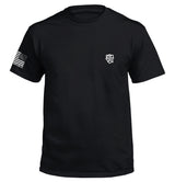 Shield Branded Tee Tee Black Men's Tops - Tophatter Daily Deals