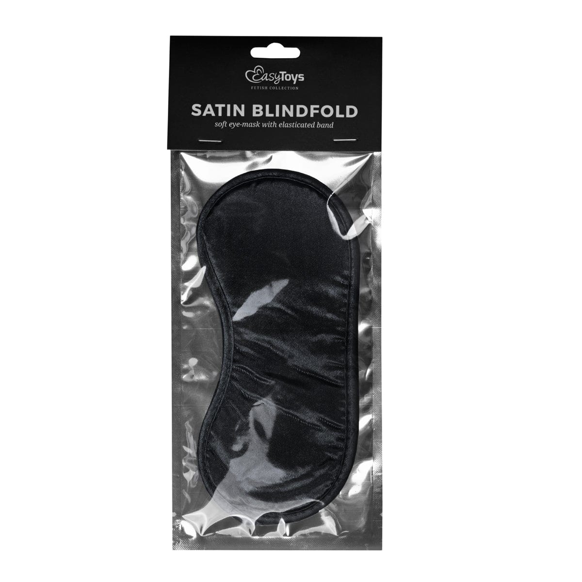 Black Satin Eye Mask for Sensory Deprivation and Intimacy > Bondage Gear > Blindfolds - Tophatter Daily Deals