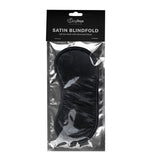 Black Satin Eye Mask for Sensory Deprivation and Intimacy > Bondage Gear > Blindfolds - Tophatter Daily Deals