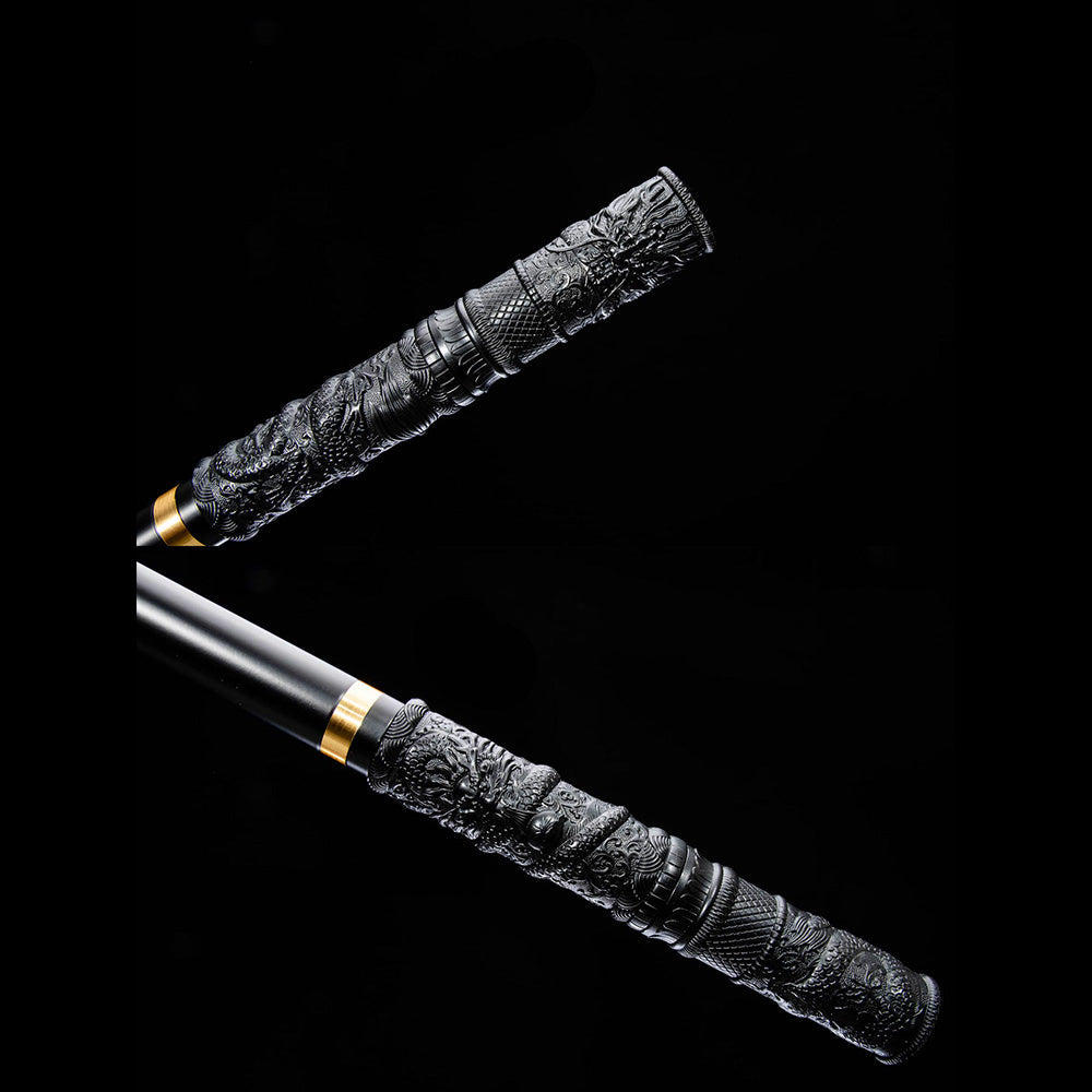 Black Demon Dragon Cane Knife - Tophatter Daily Deals