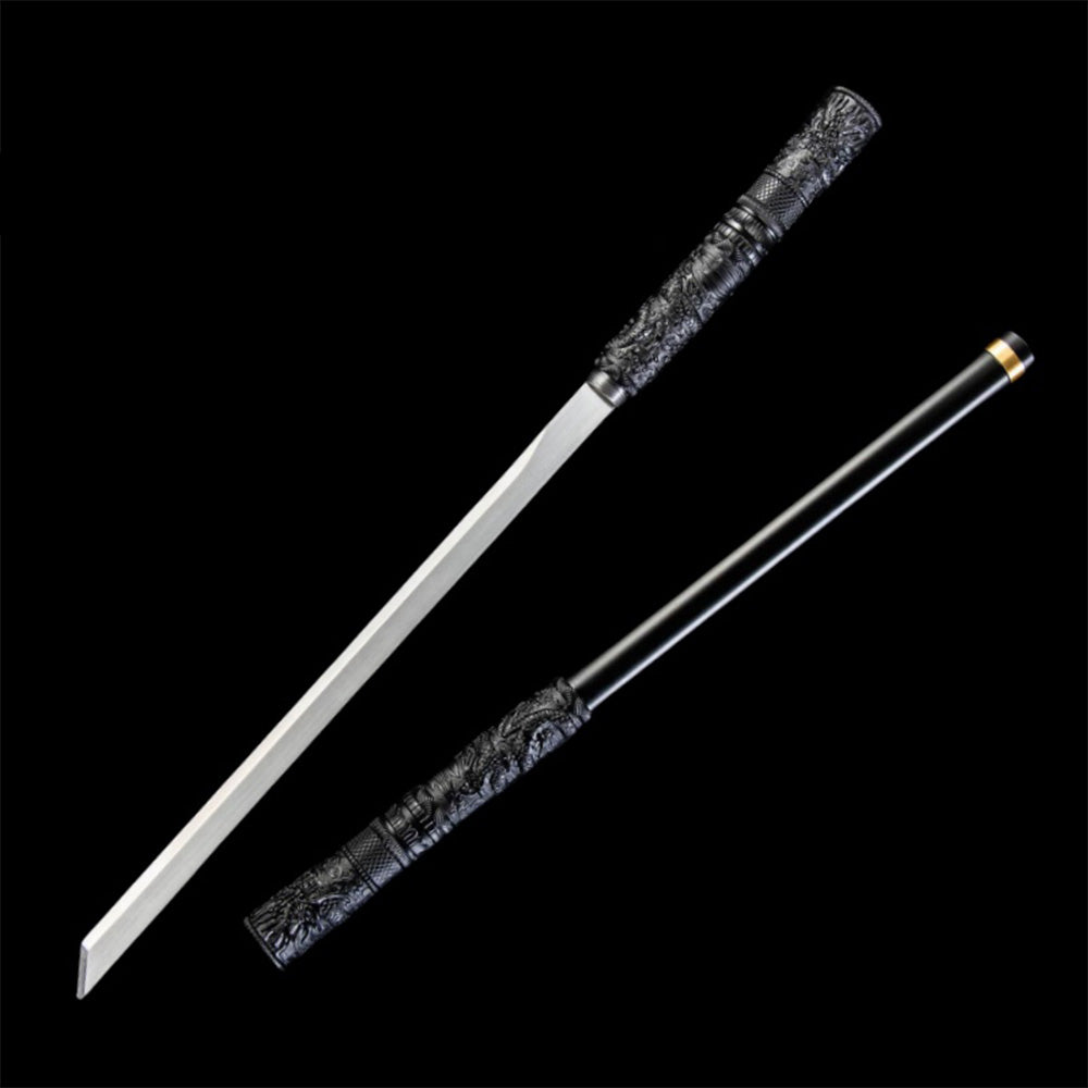 Black Demon Dragon Cane Knife - Tophatter Daily Deals