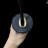 Black Dragon Katana Carbon Steel Samurai Sword - Tophatter Daily Deals