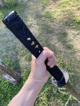 Black Dragon Katana Carbon Steel Samurai Sword - Tophatter Daily Deals