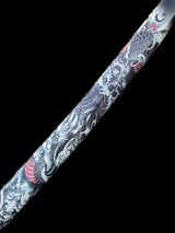 Black Dragon Katana Carbon Steel Samurai Sword - Tophatter Daily Deals
