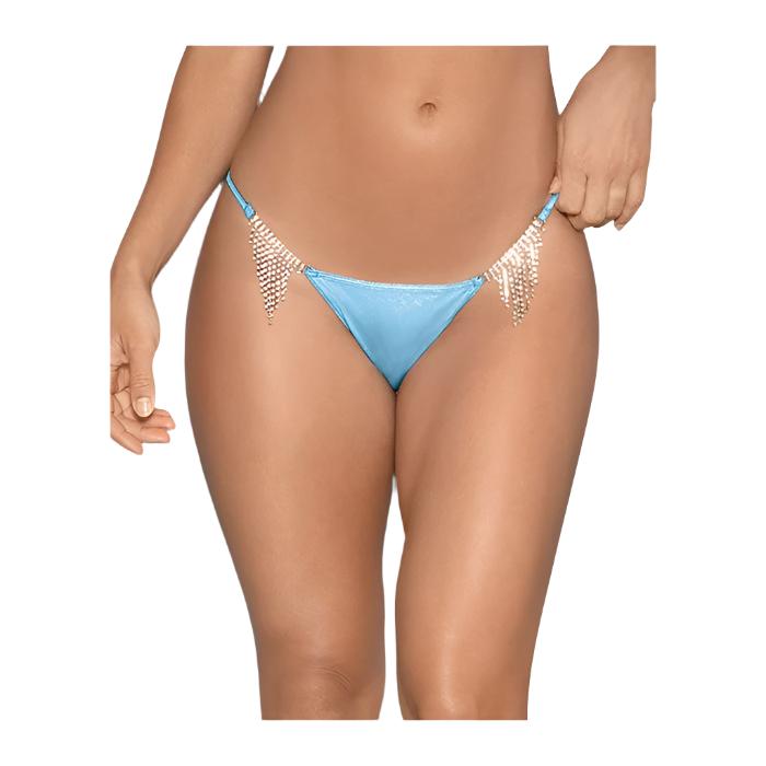 Black Light Dancewear Jeweled Panty - O/S - Tophatter Daily Deals