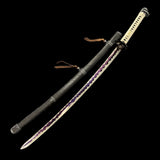IRL Game Katana Black Mortal Blade Unsharpend USA Stock Katana Blade Blunt - Tophatter Daily Deals