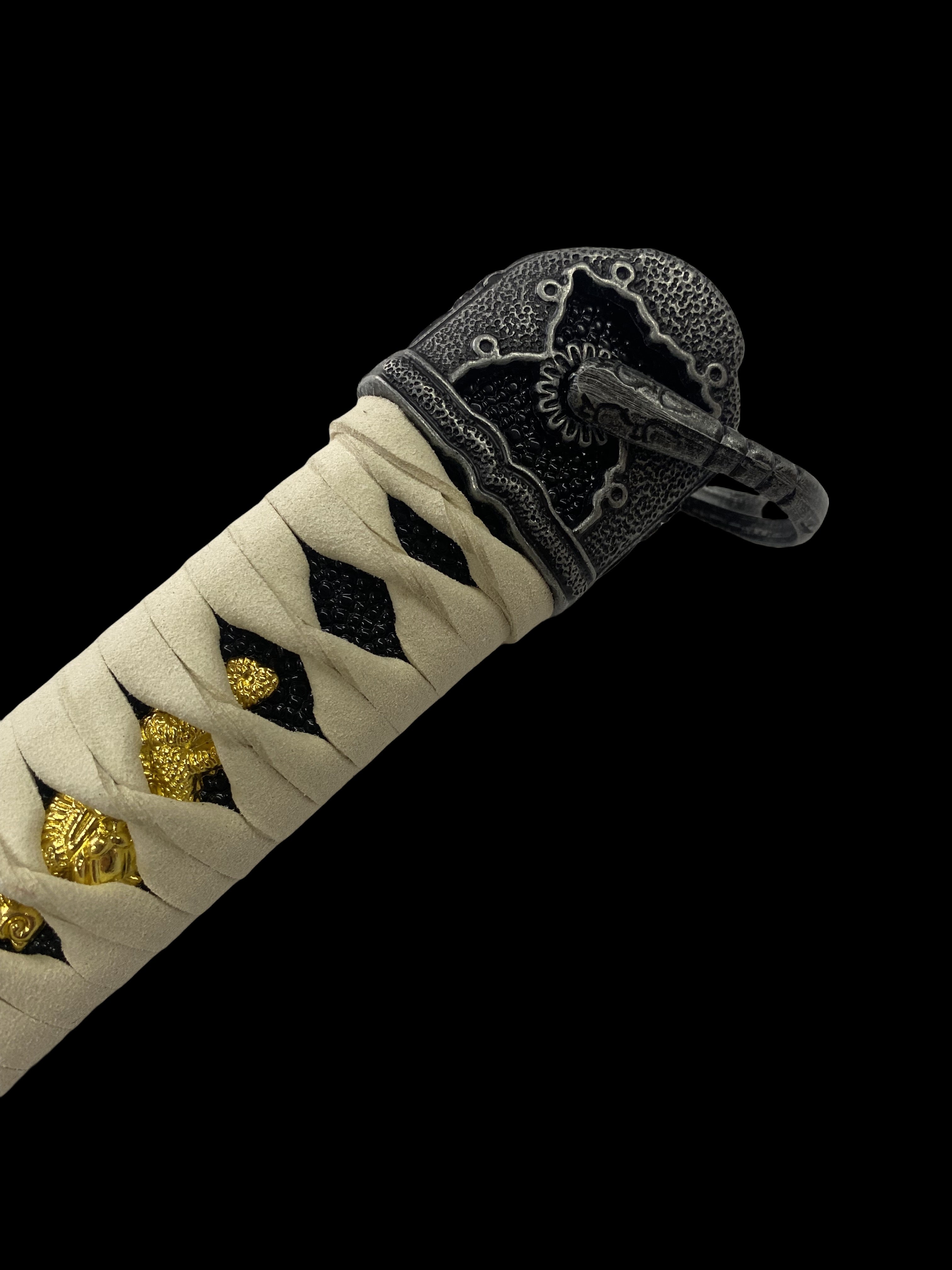 IRL Game Katana Black Mortal Blade Unsharpend USA Stock - Tophatter Daily Deals