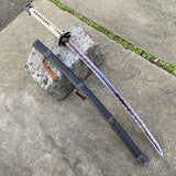 IRL Game Katana Black Mortal Blade Unsharpend USA Stock - Tophatter Daily Deals
