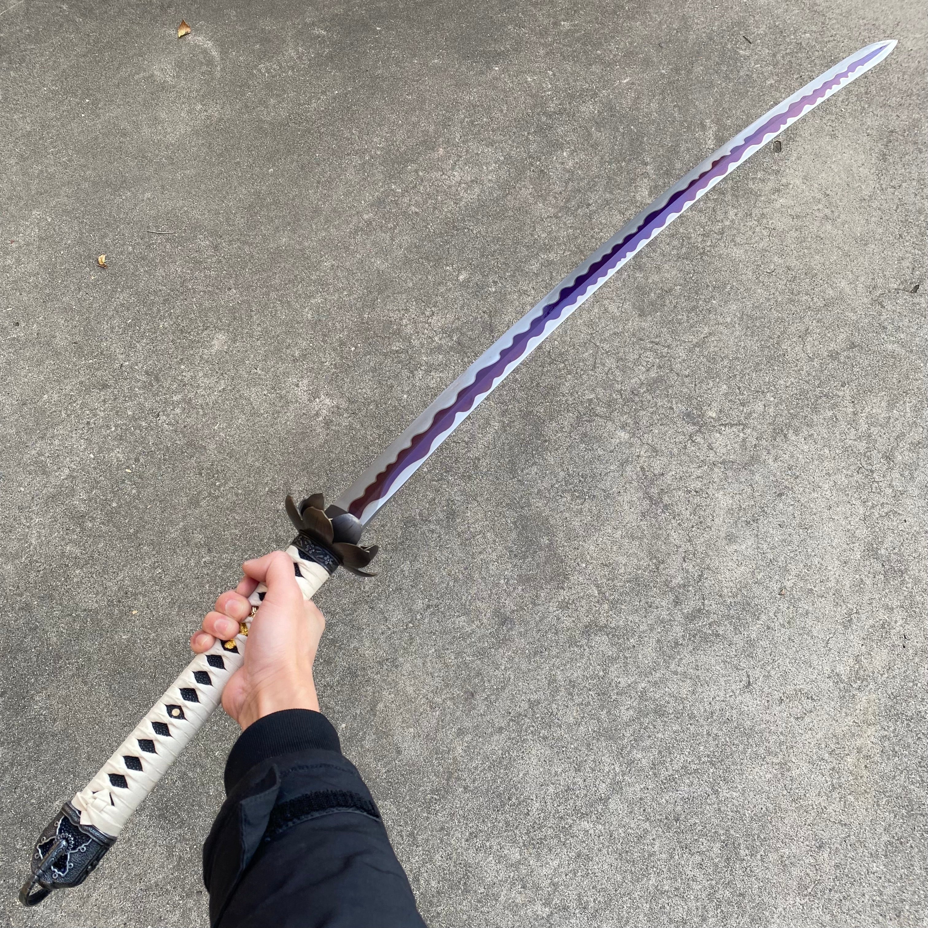 Irl Razorblade IRL Game Katana Black Mortal Blade Unsharpend USA Stock – Tophatter's Inc.