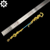 Black Myth: Wukong Metal Weapons Miniature Collections 25CM Golden Loong Staff - Tophatter Daily Deals