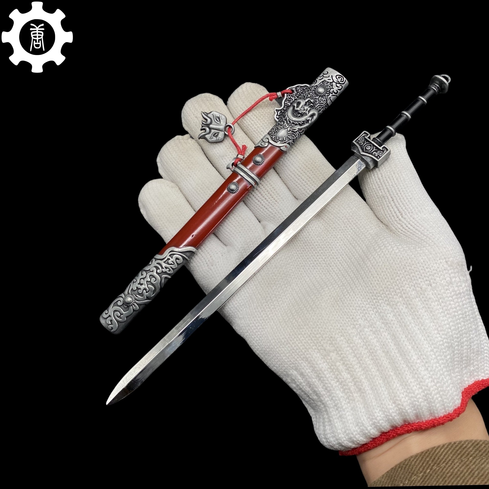 Black Myth: Wukong Metal Weapons Miniature Collections 22CM Erlang Shen Sword - Tophatter Daily Deals