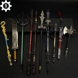 Black Myth: Wukong Metal Weapons Miniature Collections 10 In 1 Pack - Tophatter Daily Deals