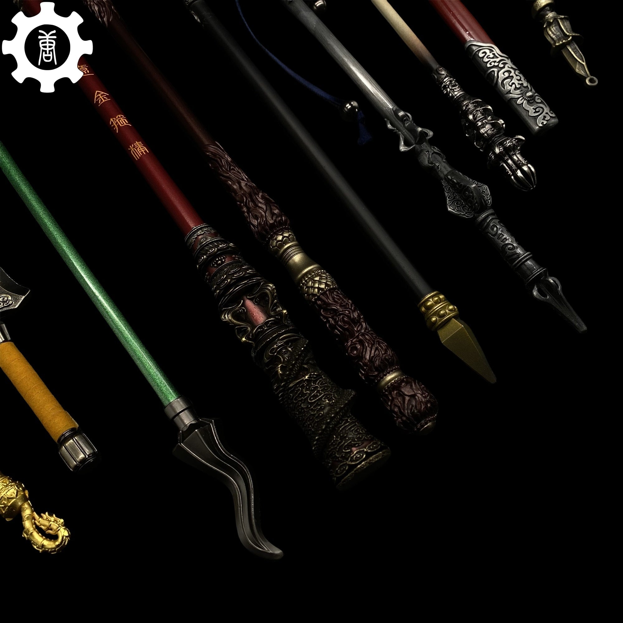 Black Myth: Wukong Metal Weapons Miniature Collections - Tophatter Daily Deals