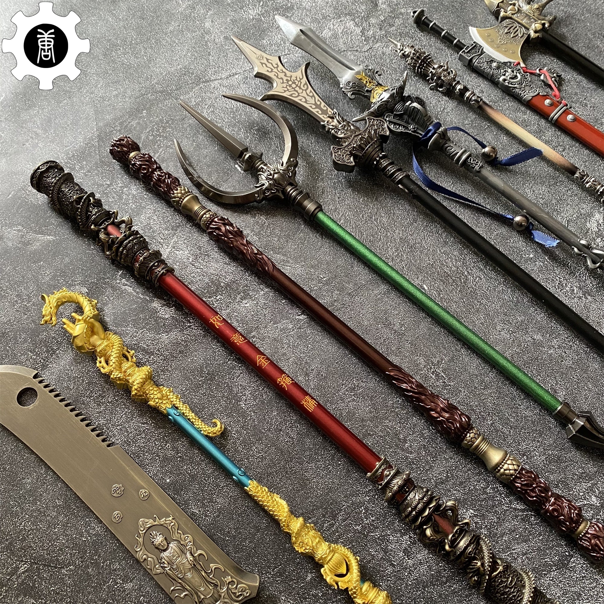 Black Myth: Wukong Metal Weapons Miniature Collections - Tophatter Daily Deals