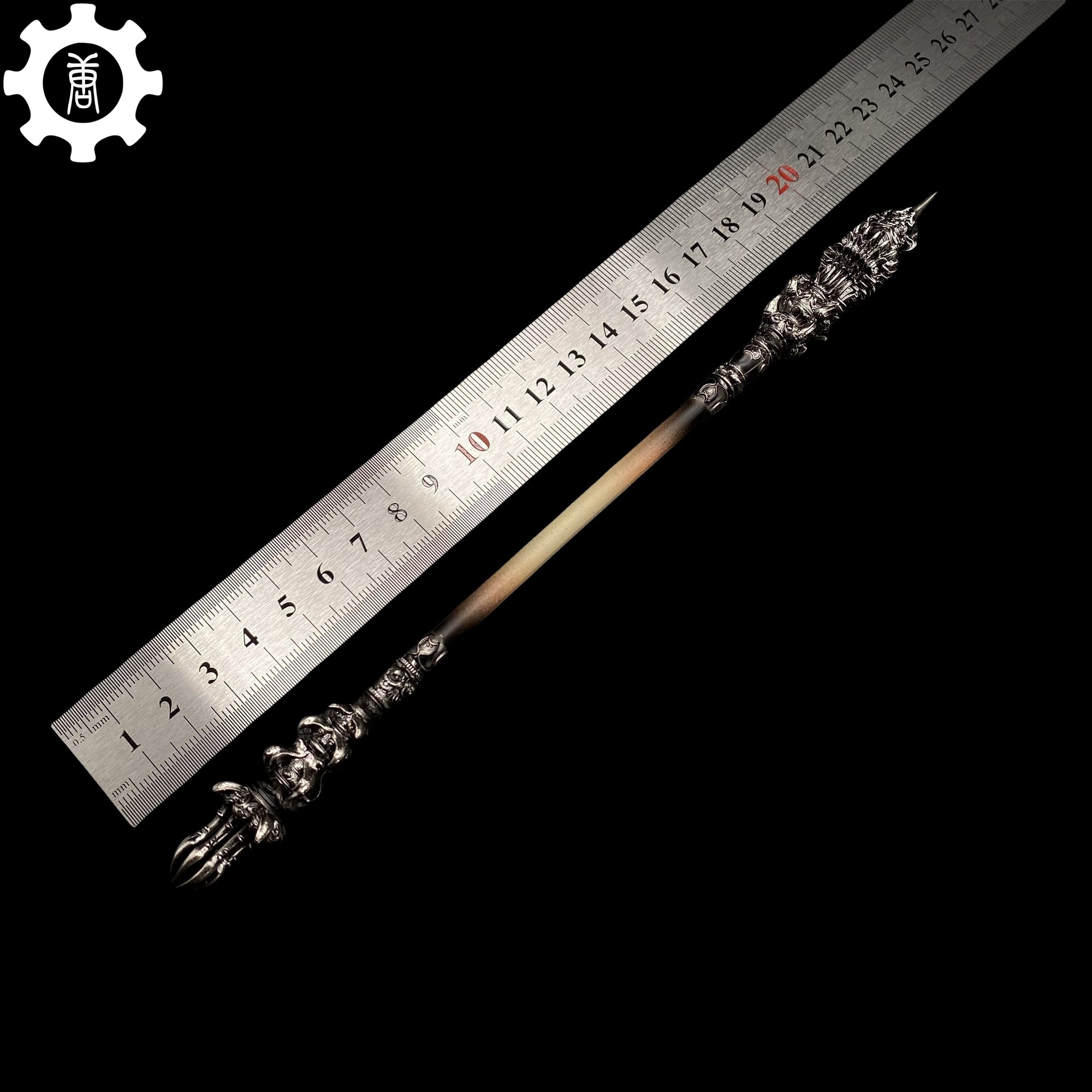 Black Myth: Wukong Metal Weapons Miniature Collections 22CM Chitin Staff - Tophatter Daily Deals