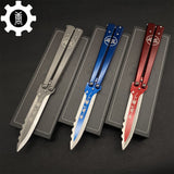 TF2 Black Rose Balisong Black Rose Butterfly Knife Replica IRL - Tophatter Daily Deals