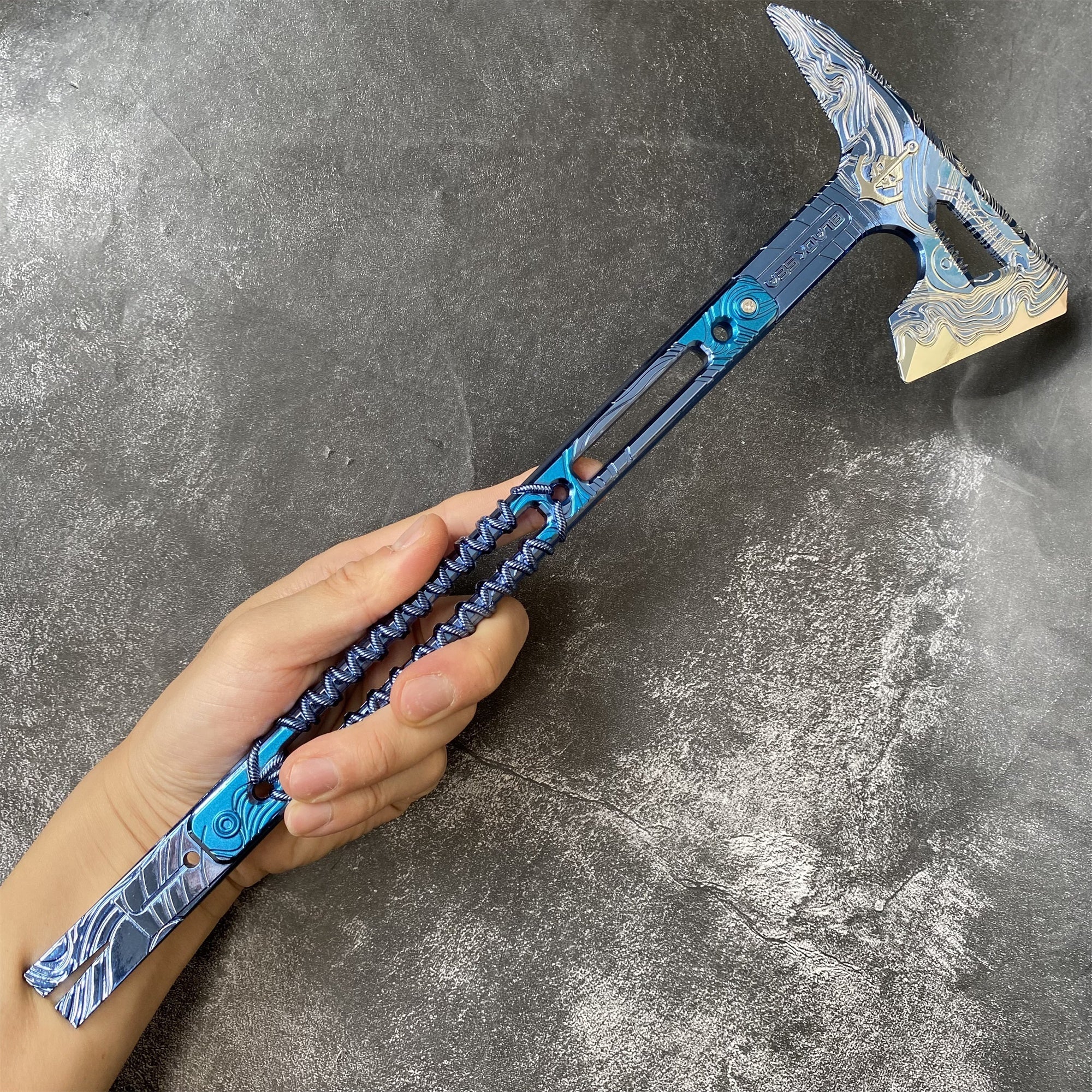Delta Force Sea Gleam The First-Ever Tactical Axe Metal Replica - Tophatter Daily Deals