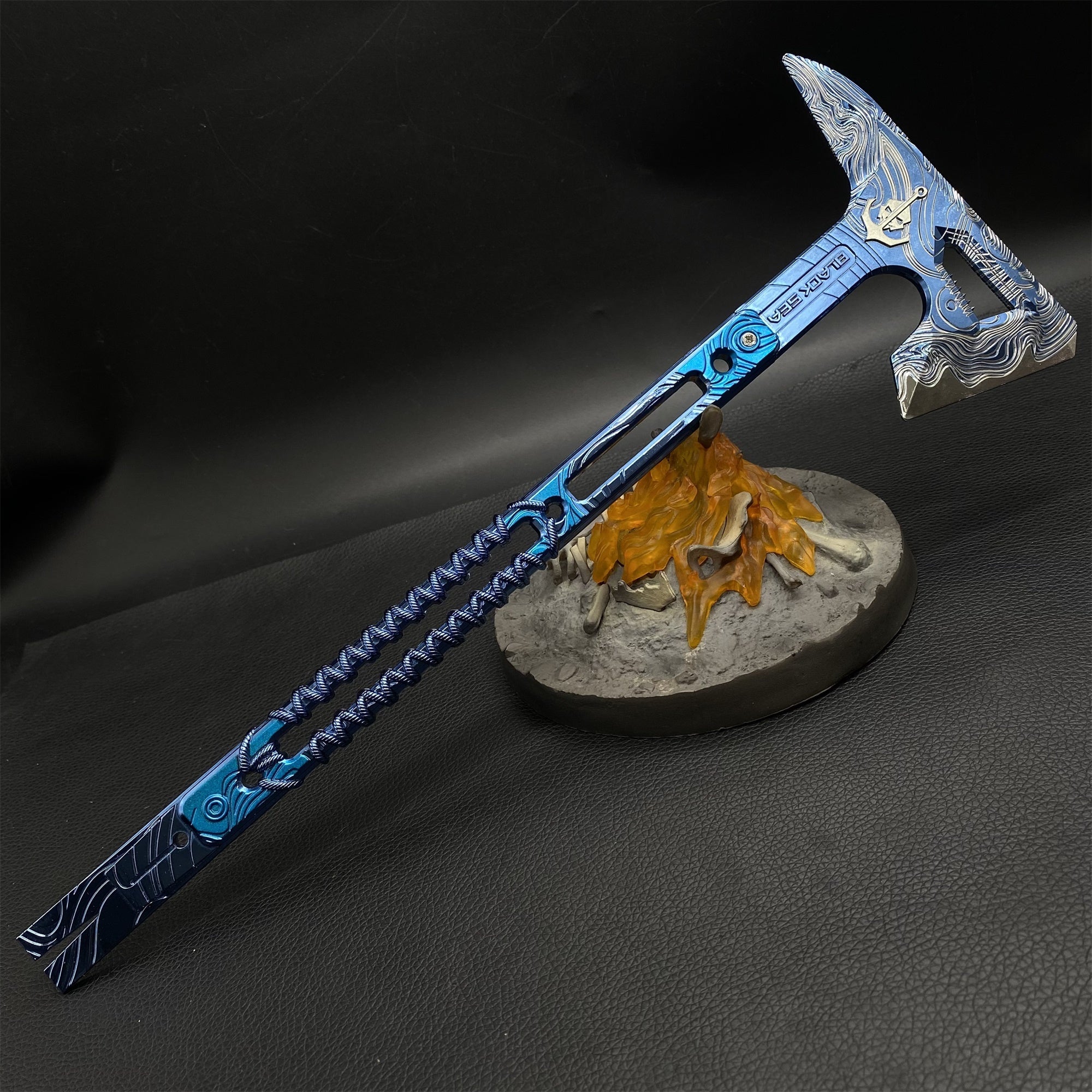 Delta Force Sea Gleam The First-Ever Tactical Axe Metal Replica - Tophatter Daily Deals