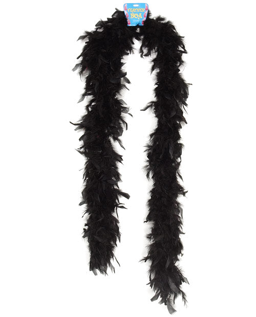 Lightweight Feather Boa Black Costume Accessories - Tophatter Daily Deals