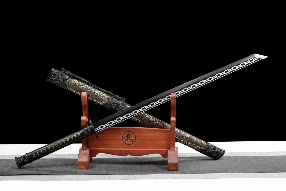 Black Gold Ancient Sword - Mighty Dragon Slayer - Tophatter Daily Deals