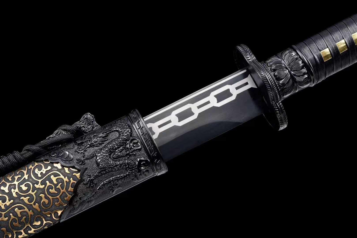Black Gold Ancient Sword - Mighty Dragon Slayer - Tophatter Daily Deals