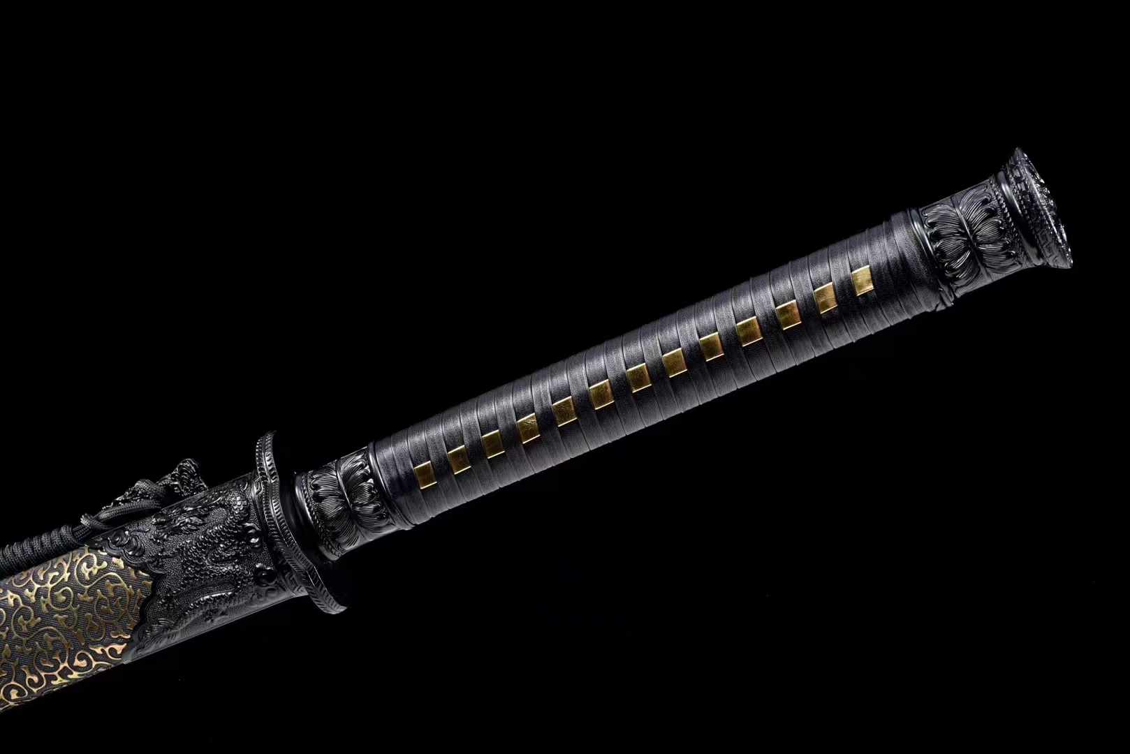 Black Gold Ancient Sword - Mighty Dragon Slayer - Tophatter Daily Deals