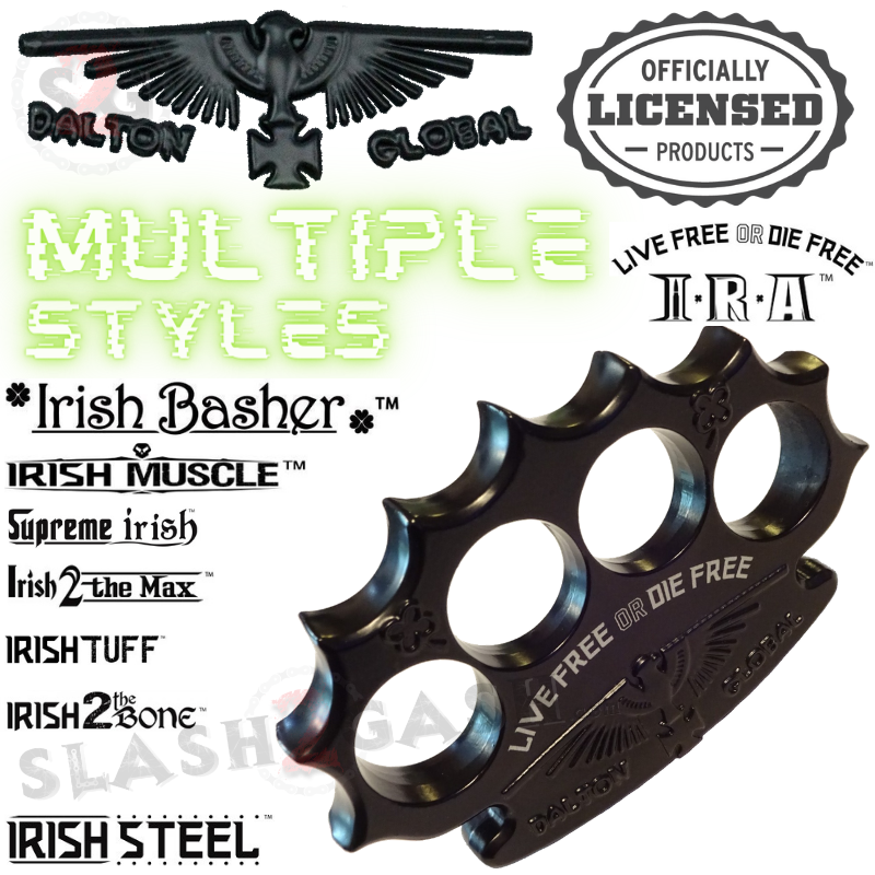 Black Knuckles Spiked Dalton Global Paperweight - Multiple Styles Belt Buckle - Tophatter Daily Deals