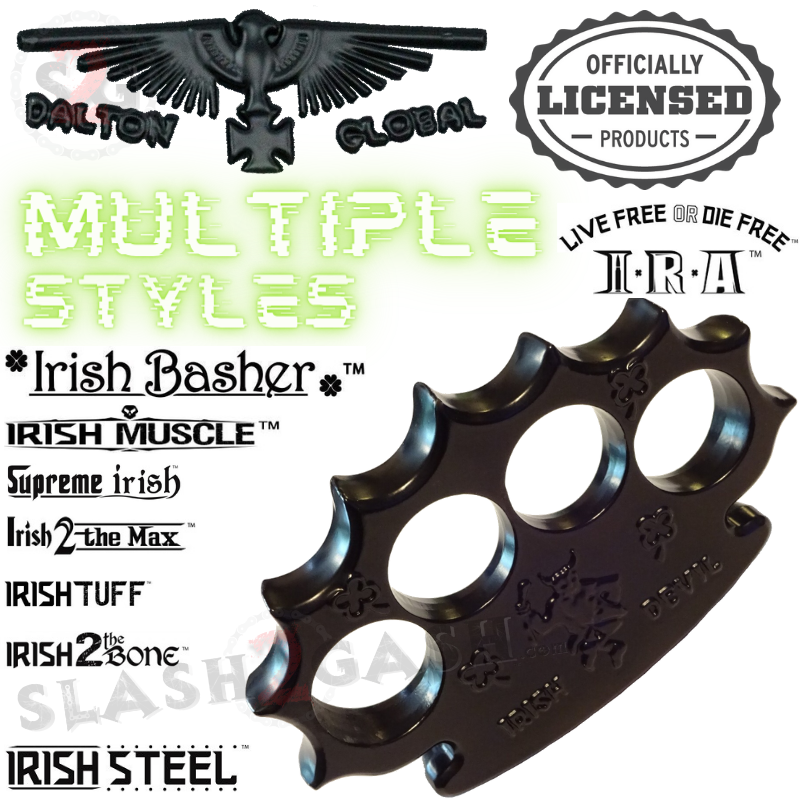 Black Knuckles Spiked Dalton Global Paperweight - Multiple Styles Belt Buckle - Tophatter Daily Deals