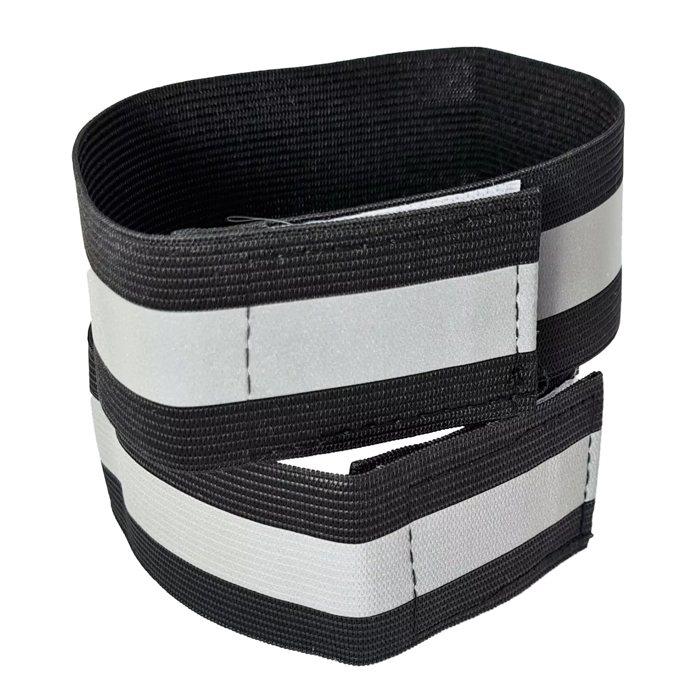 High Visibility Bands – Adjustable Reflective Arm Band Safety Bands for Running Jogging Cycling Walking & Sports 2 PCS Black Sports & Outdoor - Tophatter Daily Deals
