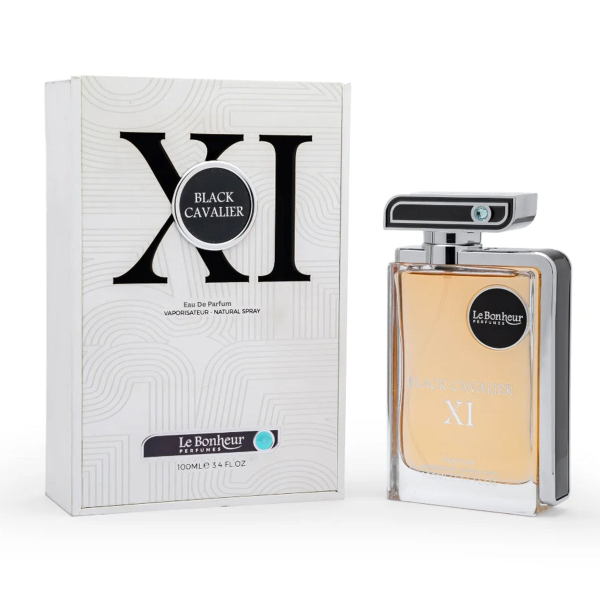 Le Bonheur Black Cavalier XI Eau De Parfum 100ml Spray - Tophatter Daily Deals