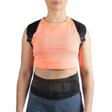 Back Brace For Posture - Magnetic Posture Corrector Adjustable Medical Clavicle Back Support Brace Exercise & Fitness - Tophatter Daily Deals