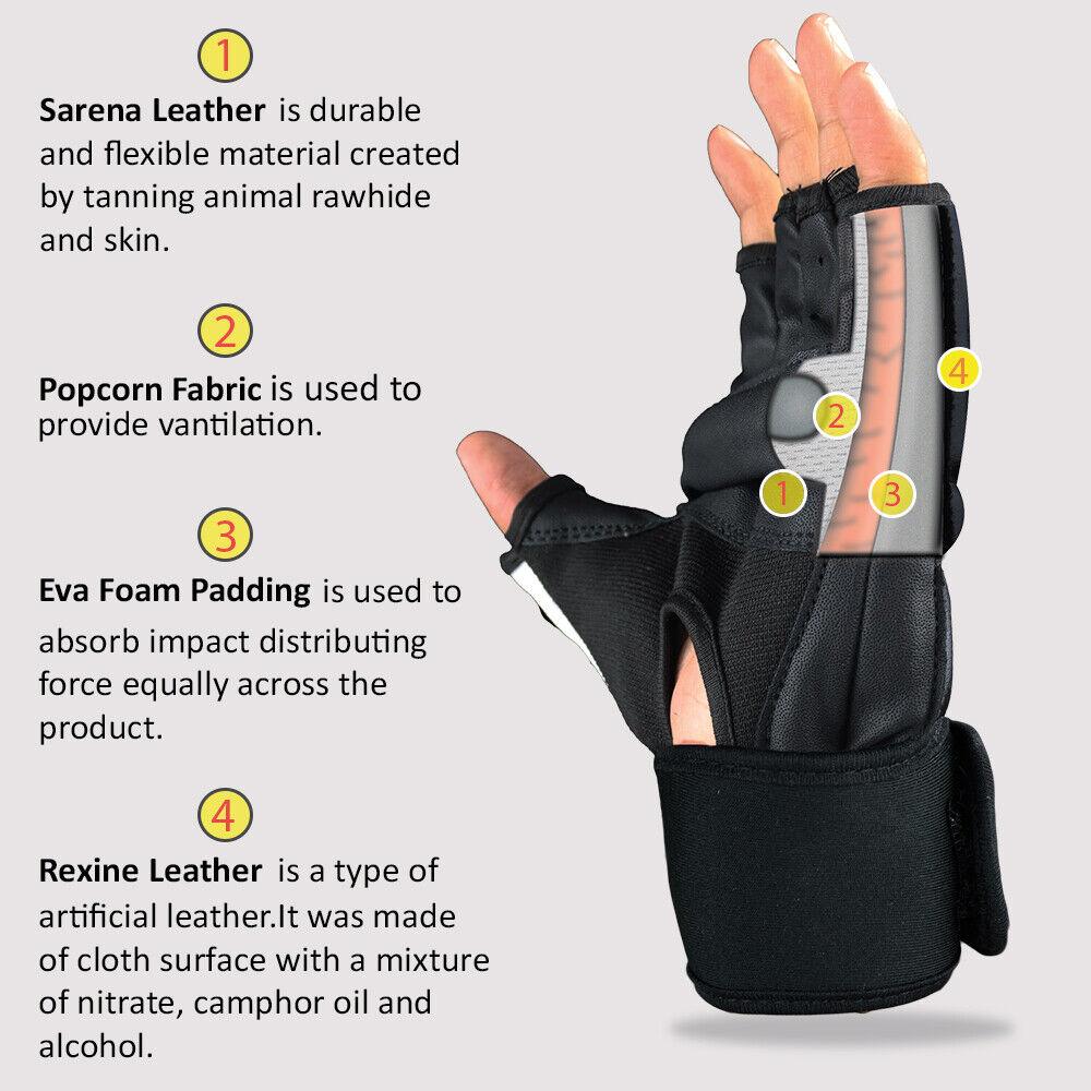 Best Boxing Gloves for Training - Blade Leather MMA Martial Arts Gloves Training Boxing Body Combat Punch Bag Sports & Outdoor - Tophatter Daily Deals