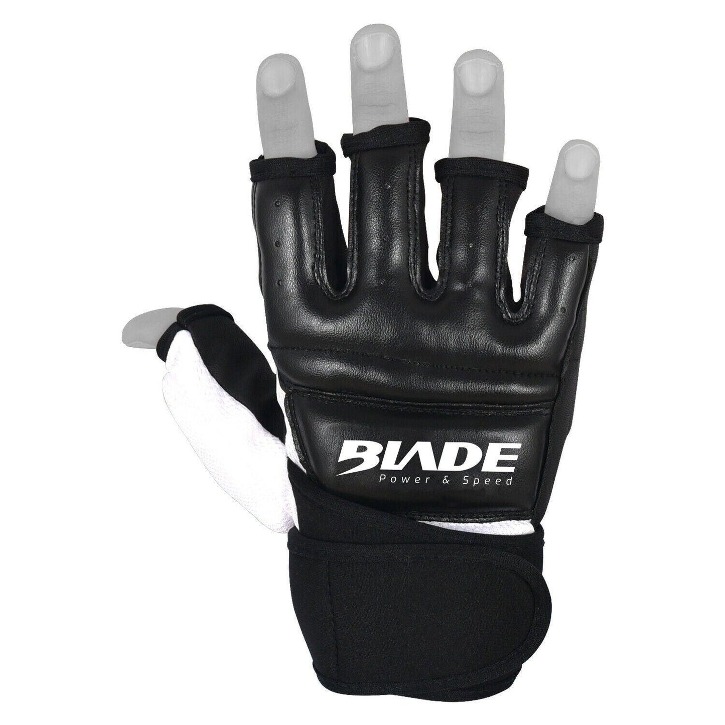 Best Boxing Gloves for Training - Blade Leather MMA Martial Arts Gloves Training Boxing Body Combat Punch Bag Black Sports & Outdoor - Tophatter Daily Deals