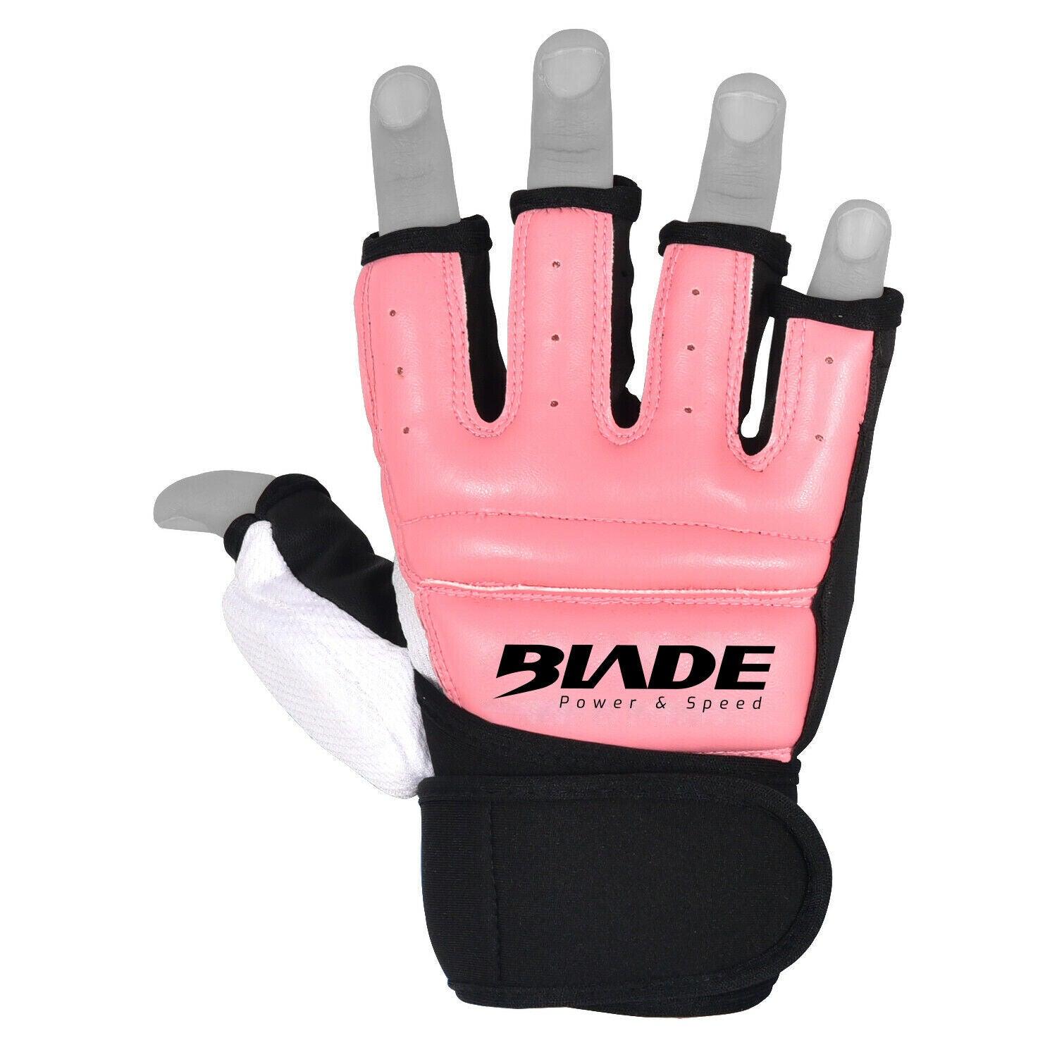 Best Boxing Gloves for Training - Blade Leather MMA Martial Arts Gloves Training Boxing Body Combat Punch Bag Pink Sports & Outdoor - Tophatter Daily Deals