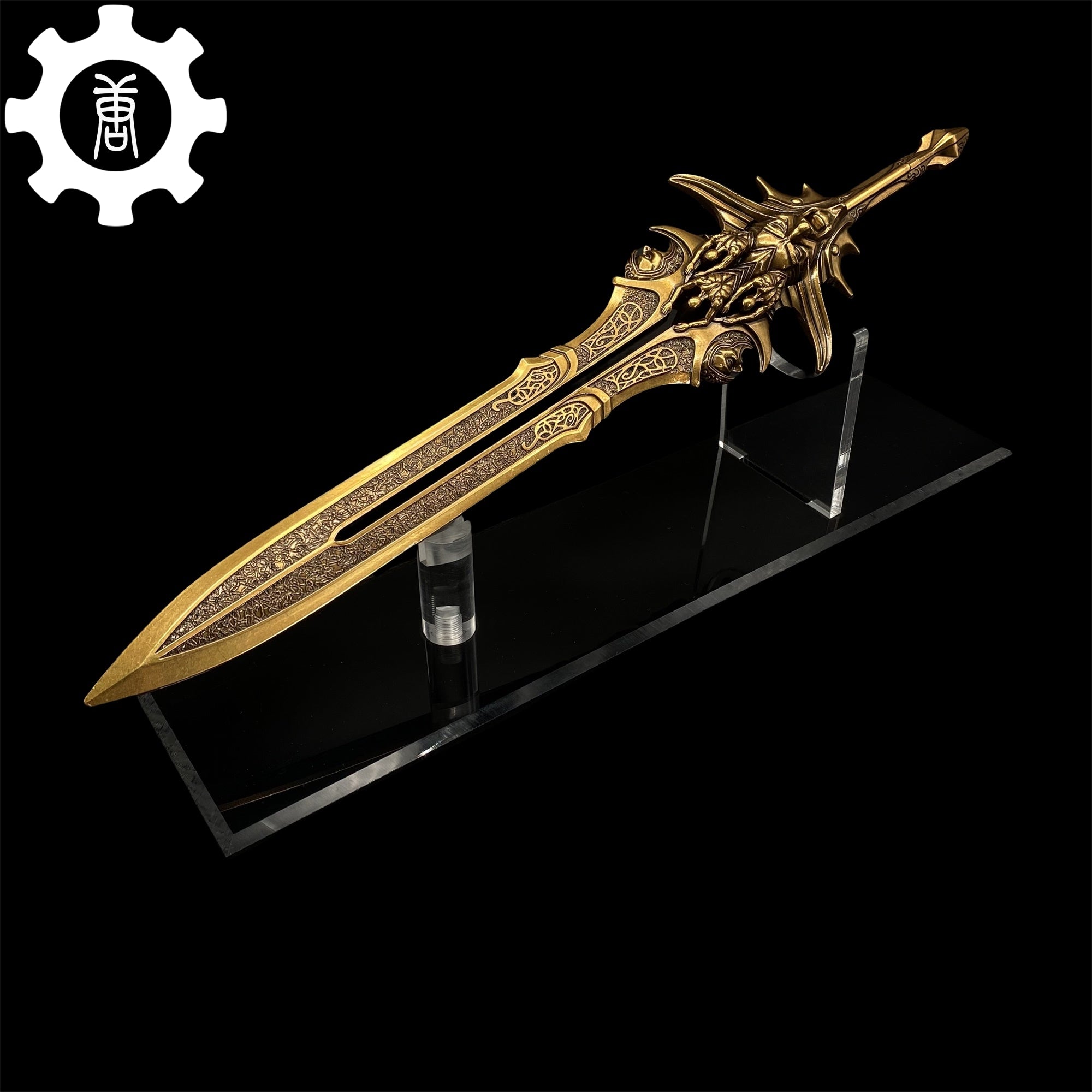 Blade Of Olympus Replica11.8" Metal Desk Display Art - Tophatter Daily Deals